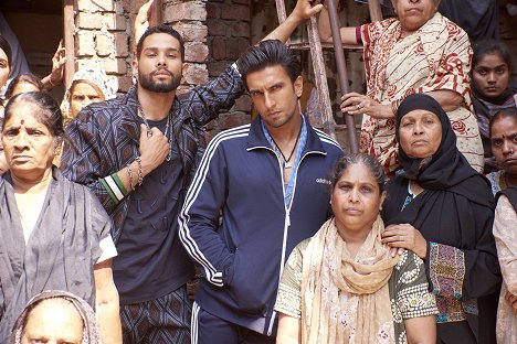 Siddhant Chaturvedi, Ranveer Singh - Gully Boy - Dreharbeiten