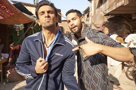 Ranveer Singh, Siddhant Chaturvedi - Gully boy: Kluk ze štrýtu - Z natáčení