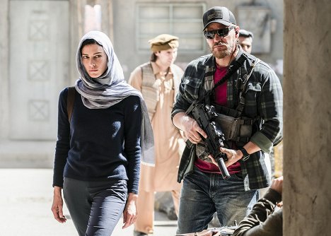 Jessica Paré, David Boreanaz - SEAL Team - Wofür man kämpft - Filmfotos