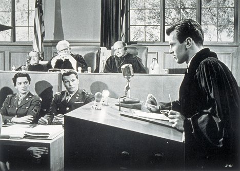 Kenneth MacKenna, Spencer Tracy, Ray Teal, Maximilian Schell - Norimberský proces - Z filmu