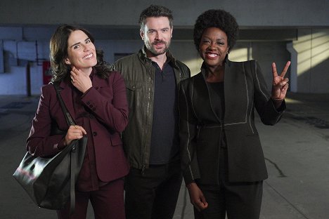 Karla Souza, Charlie Weber, Viola Davis - How to Get Away with Murder - Annalise Keating Is Dead - Making of