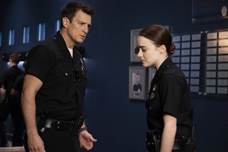 Nathan Fillion, Hannah Kasulka - The Rookie - La Dernière Ligne droite - Film