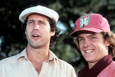 Chevy Chase, Michael O'Keefe - Caddyshack - Photos