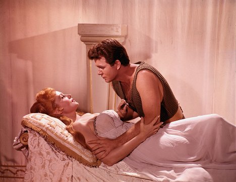 Rhonda Fleming, Lang Jeffries - La rebelión de los esclavos - Werbefoto