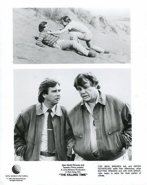 Beau Bridges, Joe Don Baker - The Killing Time - Lobbykarten