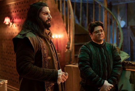 Kayvan Novak, Harvey Guillen - What We Do in the Shadows - Colin's Promotion - Photos