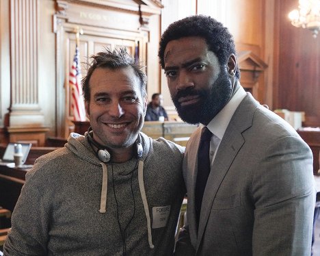 Hank Steinberg, Nicholas Pinnock - For Life - Dire la vérité - Tournage