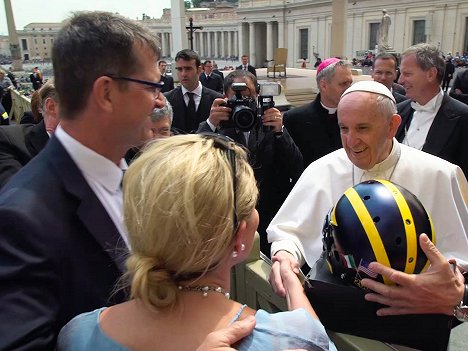 Pope Francis - All or Nothing: The Michigan Wolverines - Faith, Family, Football - Photos