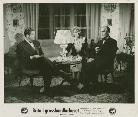 George Fant, Stina Hedberg, Ernst Eklund - Brita i grosshandlarhuset - Cartes de lobby
