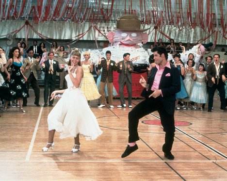 Annette Charles, Olivia Newton-John, Didi Conn, Barry Pearl, John Travolta - Grease - Film