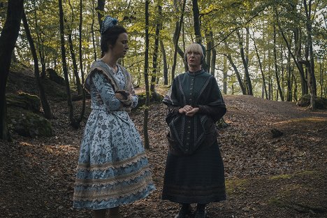 Adela Mojžišová, Ivana Wojtylová - Čarovný kamienok - Tournage