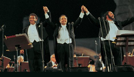 Plácido Domingo, José Carreras, Luciano Pavarotti - Die Erfolgsstory "Drei Tenöre" - Triumphe, Tränen und Tantiemen - De filmes