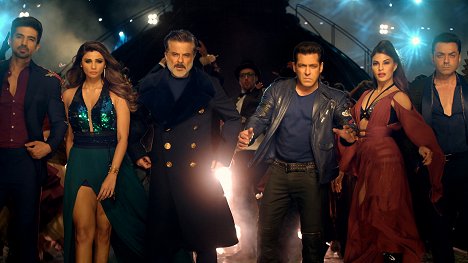 Saqib Saleem, Daisy Shah, Anil Kapoor, Salman Khan, Jacqueline Fernandez, Bobby Deol - Race 3 - Do filme