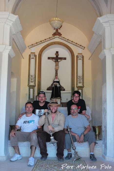 Aarón Lillo, Elías Nieva, José Antonio Escobar - Leonides y el mosquete de Trafalgar - Tournage