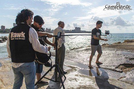 Andres Romero Gallego, Aarón Lillo, Paco Escribano - El caminante - De filmagens