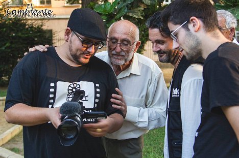 Aarón Lillo, Paco Escribano, Andres Romero Gallego - El caminante - Dreharbeiten