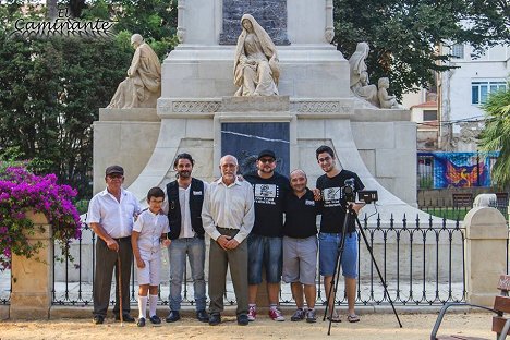 Andres Romero Gallego, Paco Escribano, Aarón Lillo - El caminante - Tournage