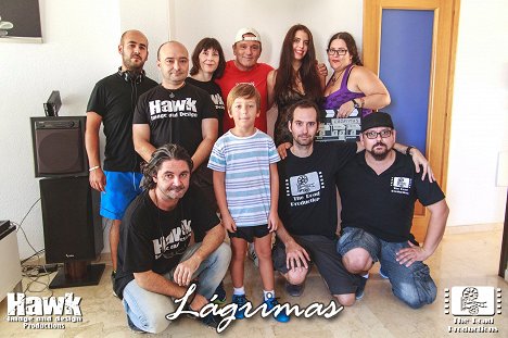 Alex Lax, Andres Romero Gallego, Cristian Rada, Aarón Lillo - Lágrimas - Del rodaje