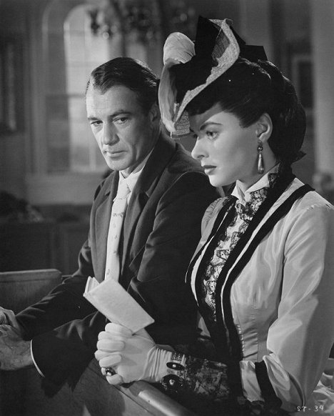 Gary Cooper, Ingrid Bergman - Uhkapeliä Saratogassa - Kuvat elokuvasta