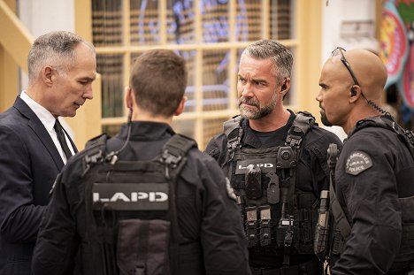 Patrick St. Esprit, Jay Harrington, Shemar Moore - S.W.A.T. - A l'amour, à la mort - Film