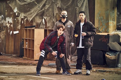 Woo-shik Choi, Jae-hong Ahn, Je-hoon Lee - Time to Hunt - Making of
