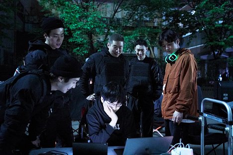 Jeong-min Park, Jae-hong Ahn, Je-hoon Lee - Time to Hunt - Dreharbeiten