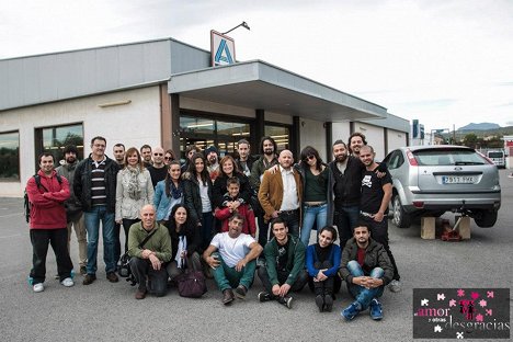 Brian Domínguez, Vicente Carrillo, Jorge Daza, Candela Moreno, Abraham Arenas, Rodolfo Coloma, David Pérez Ruíz - El amor y otras desgracias - Tournage