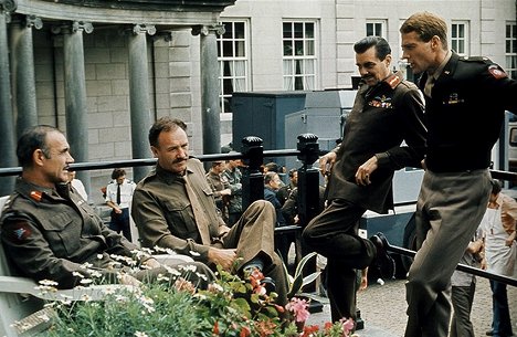 Sean Connery, Gene Hackman, Dirk Bogarde, Ryan O'Neal - A híd túl messze van - Forgatási fotók