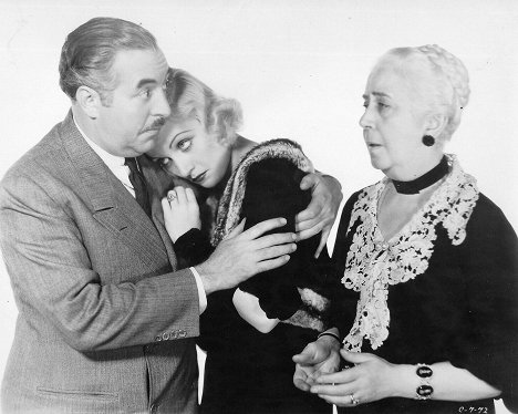 Walter Connolly, Carole Lombard, Louise Closser Hale - No More Orchids - Werbefoto