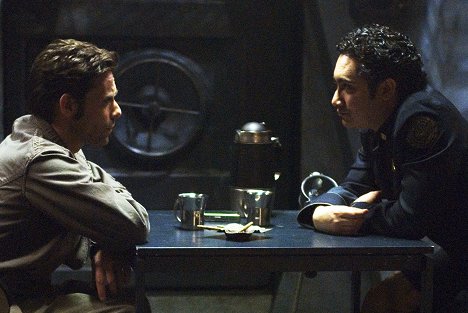 James Callis, Alessandro Juliani - Battlestar Galactica - Krev na vahách - Z filmu