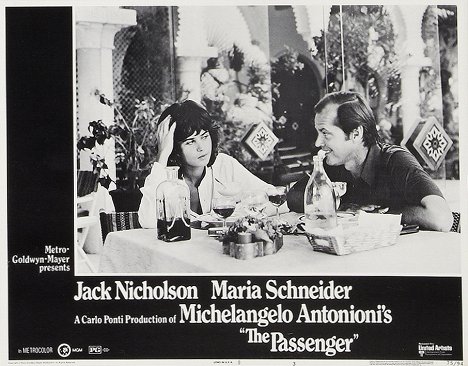 Maria Schneider, Jack Nicholson - The Passenger - Lobby Cards