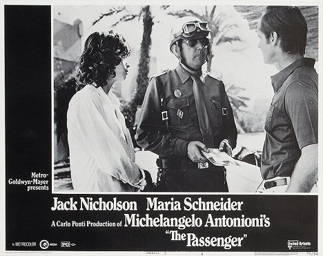 Maria Schneider, Jack Nicholson - Profissão: Repórter - Cartões lobby