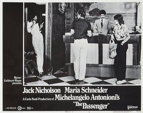 Jack Nicholson, Maria Schneider - The Passenger - Lobby Cards