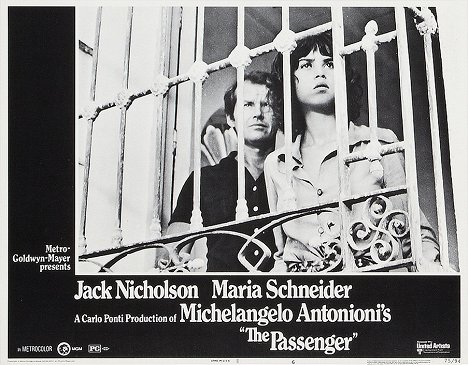 Jack Nicholson, Maria Schneider - Profissão: Repórter - Cartões lobby