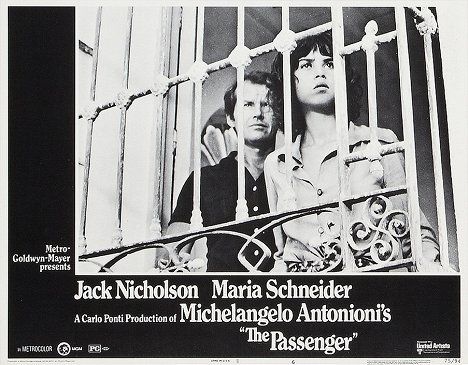 Jack Nicholson, Maria Schneider - The Passenger - Lobby Cards