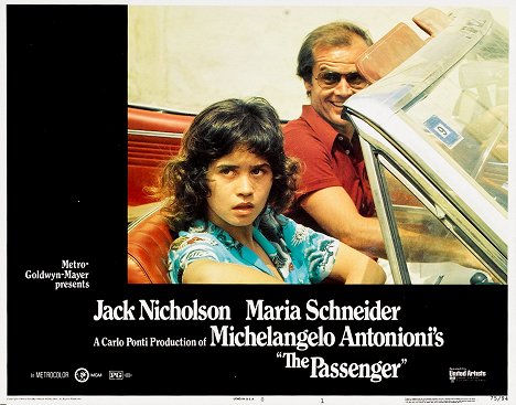 Maria Schneider, Jack Nicholson - The Passenger - Lobby Cards