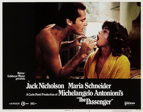 Jack Nicholson, Maria Schneider - Profissão: Repórter - Cartões lobby