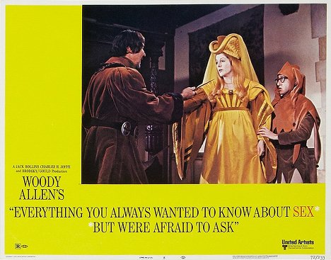 Anthony Quayle, Lynn Redgrave, Woody Allen - Everything You Always Wanted to Know About Sex * But Were Afraid to Ask - Lobbykaarten