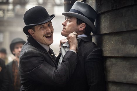 Frederick Schmidt, Luke Evans - The Alienist - Something Wicked - Photos