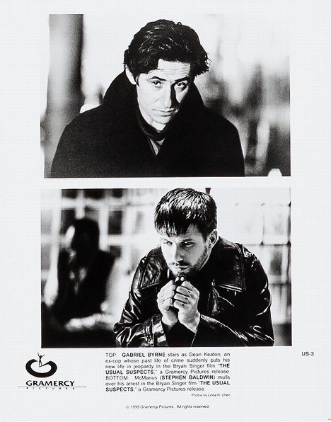 Gabriel Byrne, Stephen Baldwin - Die üblichen Verdächtigen - Lobbykarten