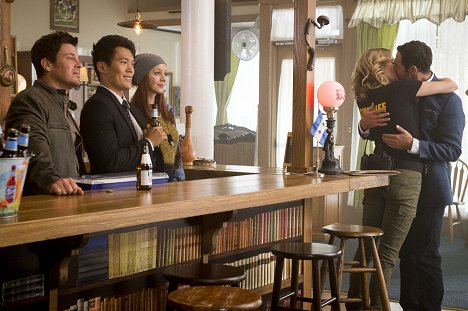 Christian Kane, John Harlan Kim, Lindy Booth - The Librarians - And the Happily Ever Afters - Do filme
