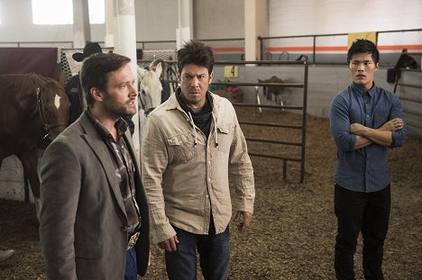 Christian Kane, John Harlan Kim - The Librarians - And the Steal of Fortune - Photos