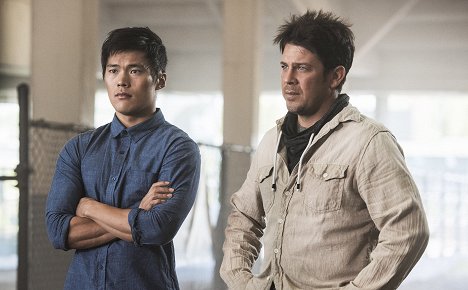John Harlan Kim, Christian Kane - The Librarians - And the Steal of Fortune - Photos