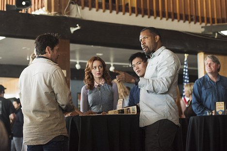 Lindy Booth, John Harlan Kim, Eriq La Salle - The Librarians - And the Steal of Fortune - Photos
