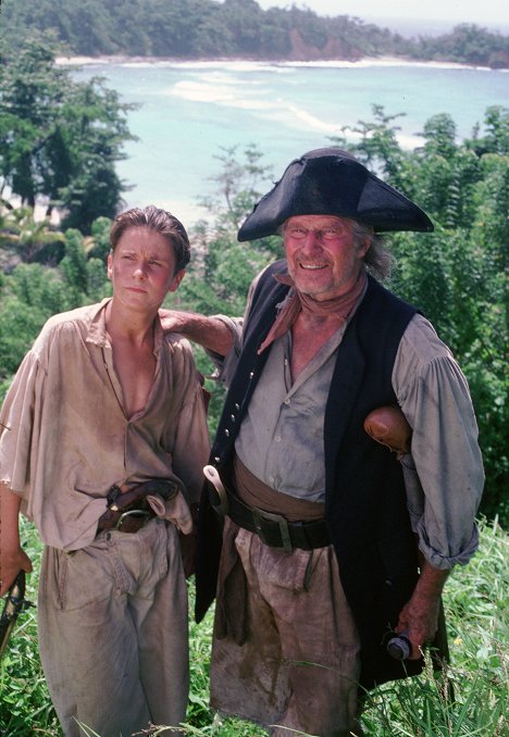 Christian Bale, Charlton Heston - Treasure Island - Photos