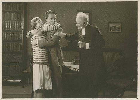 Margita Alfvén, Gunnar Tolnæs, Carl Browallius - Hennes lilla majestät - Filmfotos