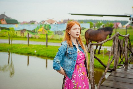 Oxana Ždanova - Dvorňažka Ljalja - Z natáčení