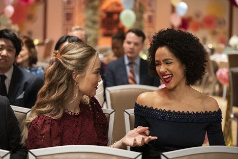 Rebecca Rittenhouse, Nathalie Emmanuel - Four Weddings and a Funeral - New Jersey - Photos