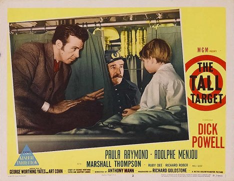 Dick Powell, Adolphe Menjou - The Tall Target - Lobby Cards