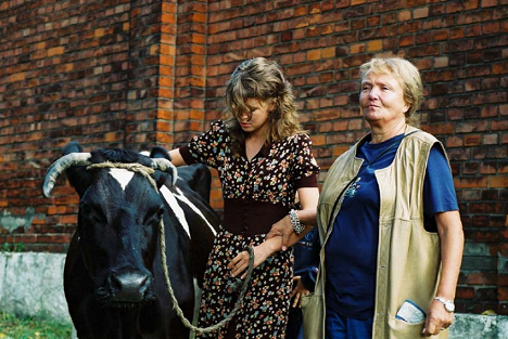 Karolina Gruszka, Izabella Cywińska - Boża podszewka II - Del rodaje